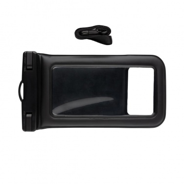 Logo trade corporate gifts picture of: IPX8 Waterproof Floating Phone Pouch, black