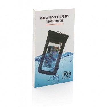 Logotrade promotional gift picture of: IPX8 Waterproof Floating Phone Pouch, black
