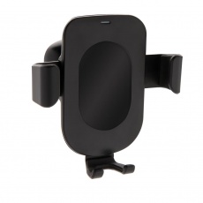 5W wireless charging gravity phone holder, black
