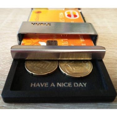 Logo trade promotional gifts picture of: Vurle cardholder, black