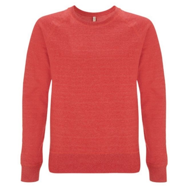 Logotrade corporate gift picture of: Salvage unisex raglan sweatshirt, melange red