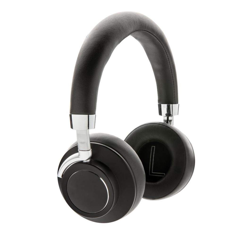 Logo trade promotional product photo of: Aria Wireless Comfort Headphone, black