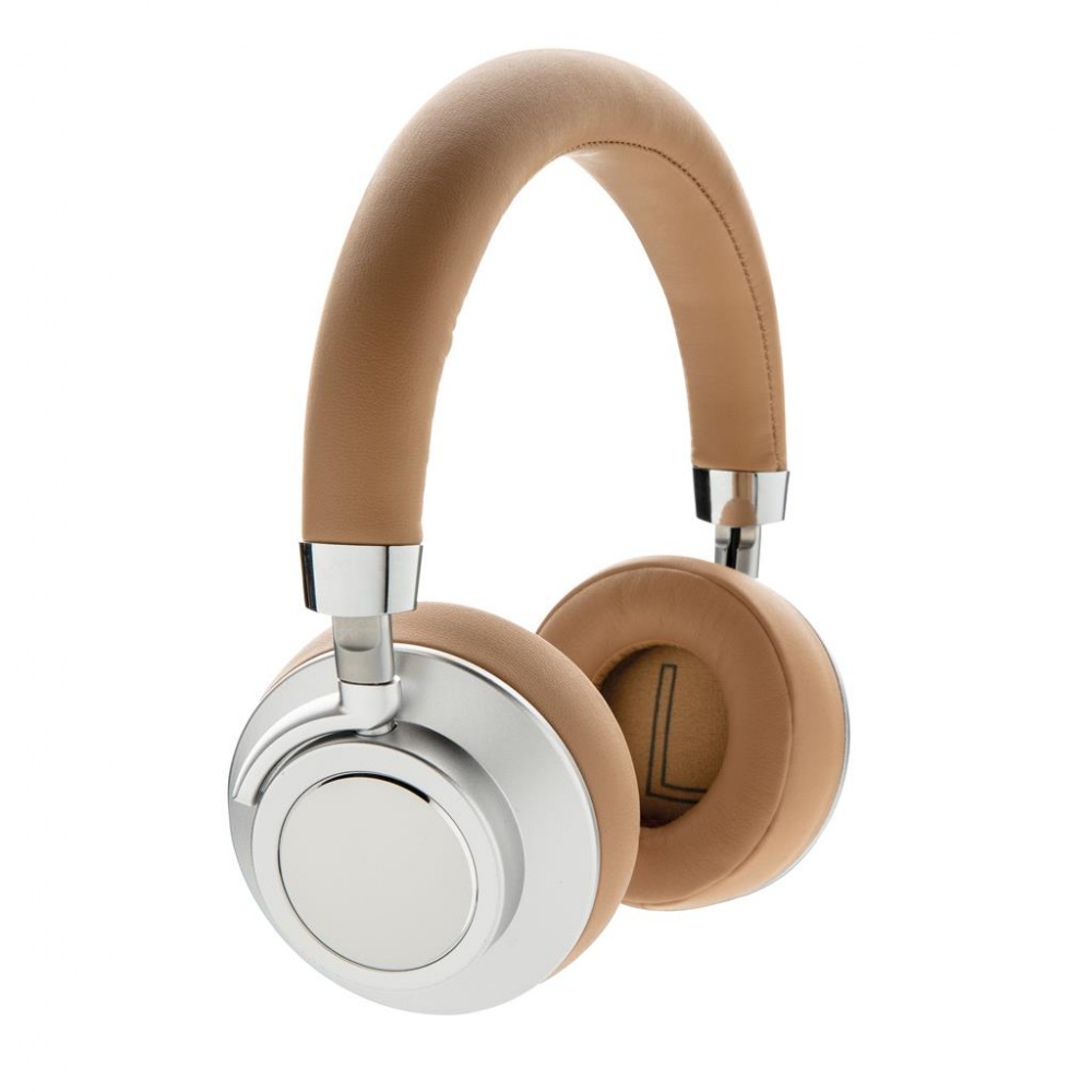 Logotrade corporate gifts photo of: Aria Wireless Comfort Headphone, brown