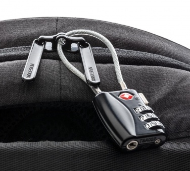 Logotrade promotional items photo of: Bobby Pro anti-theft backpack, black