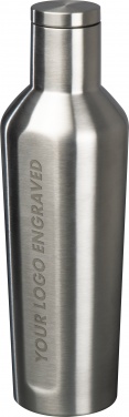 Logotrade business gifts photo of: Vacuum drinking bottle, Grey