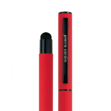 Logo trade promotional merchandise photo of: Writing set touch pen, soft touch CELEBRATION Pierre Cardin