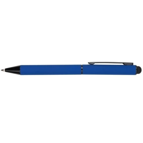 Logo trade promotional products image of: Metal ballpoint pen, soft touch Celebration Pierre Cardin, blue