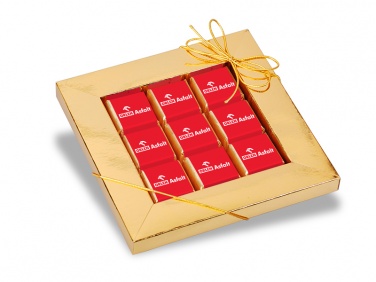 Logotrade corporate gift image of: 9 mini bars chocolate frame box