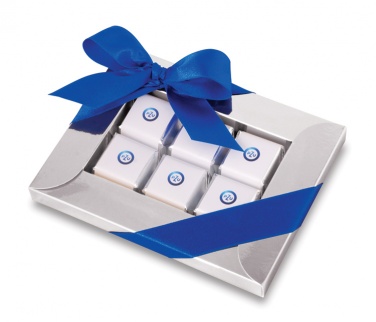 Logo trade business gift photo of: Square chocolates frame box
