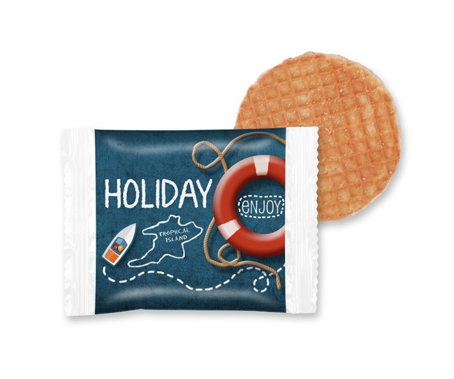 Logo trade promotional gift photo of: Wafers cookie