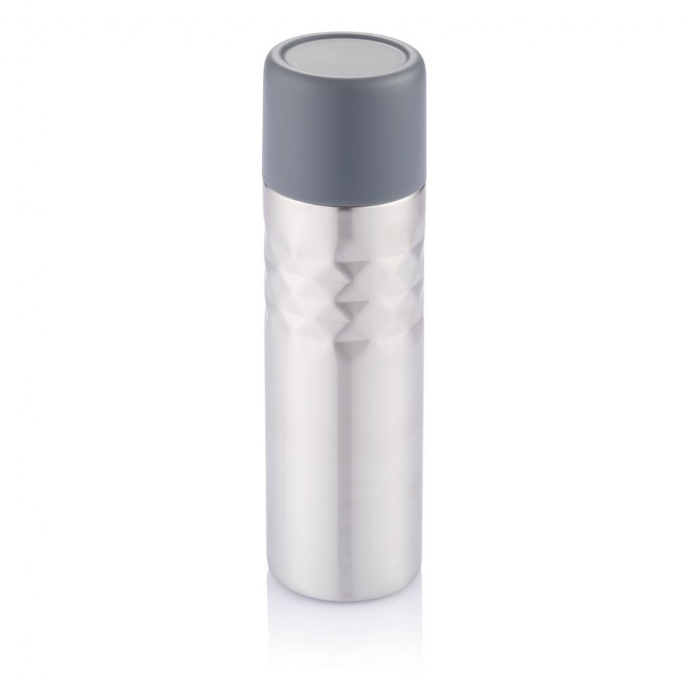 Logo trade promotional products picture of: Mosa flask, Stainless steel with personalized name, sleeve, gift wrap