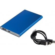 Logotrade advertising product picture of: Power bank LIETO 4000 mAh, Blue