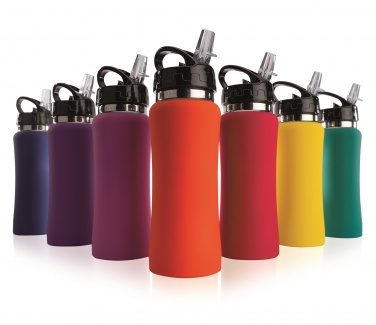Logo trade advertising products picture of: WATER BOTTLE COLORISSIMO, 600 ml.