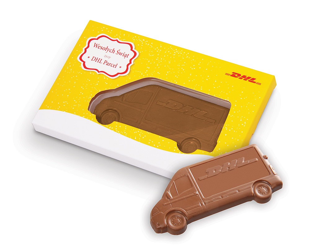 Logo trade promotional gift photo of: Chocolate van