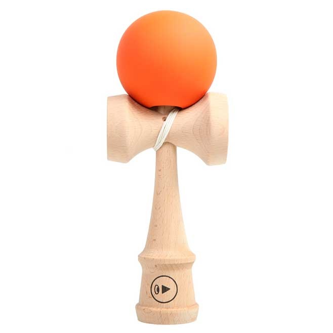 Logo trade promotional products picture of: Kendama Play Monster Grip Orange 24,5 cm