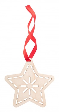 Logotrade promotional item image of: TreeCard Christmas card, star
