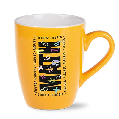 Logotrade business gift image of: Ilona mug, yellow