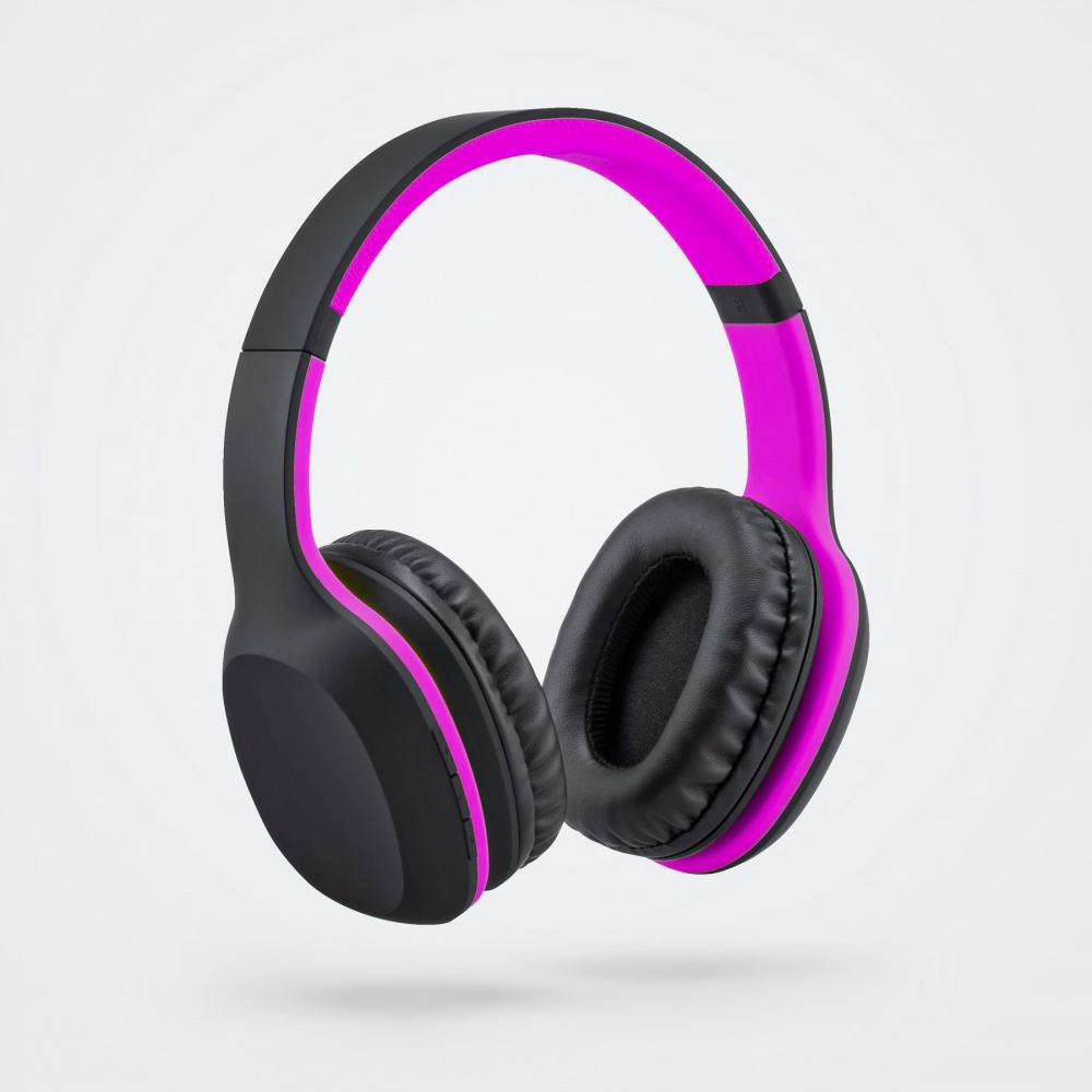 Logo trade corporate gifts picture of: Wireless headphones Colorissimo, lilac