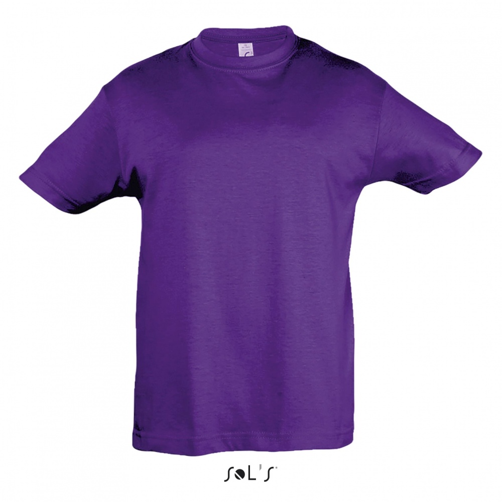 Logo trade advertising products picture of: Regent kids t-shirt, purple