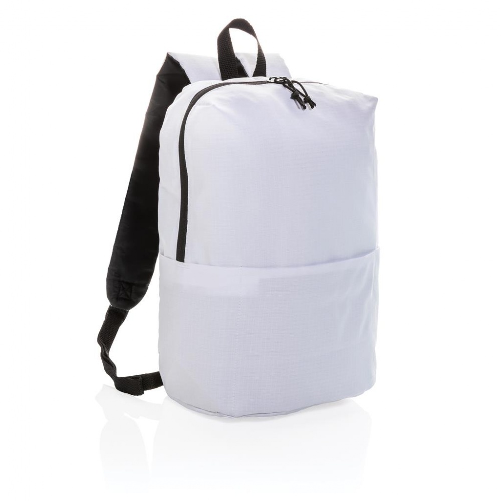 Logo trade corporate gifts picture of: Casual backpack PVC free, white