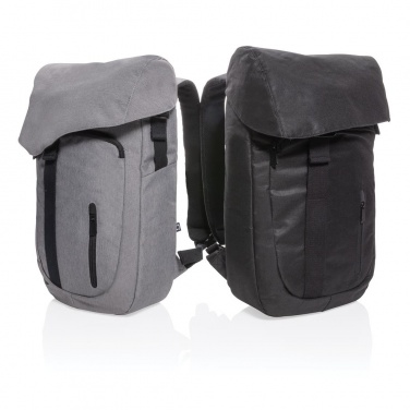 Logotrade promotional items photo of: Osaka  rPET backpack, black