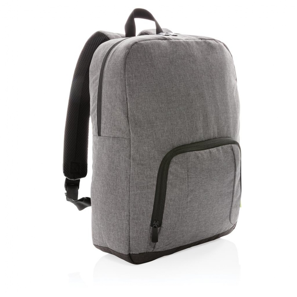 Logotrade promotional item image of: Fargo RPET cooler backpack, grey