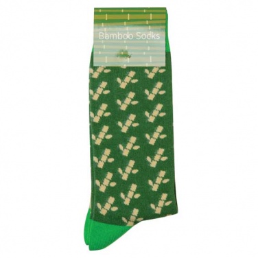 Logo trade promotional merchandise image of: Bamboo socks, multicolour