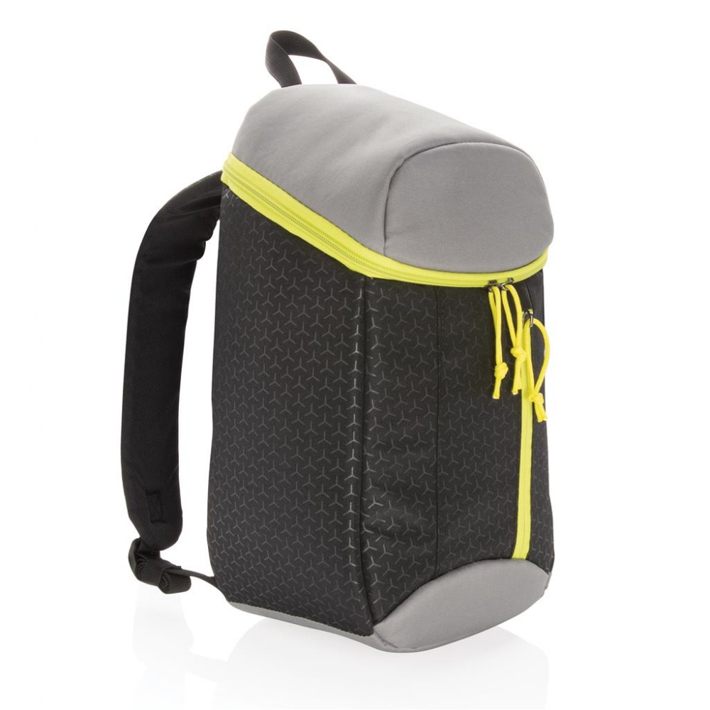 Logo trade promotional gifts image of: Hiking cooler backpack 10L, black