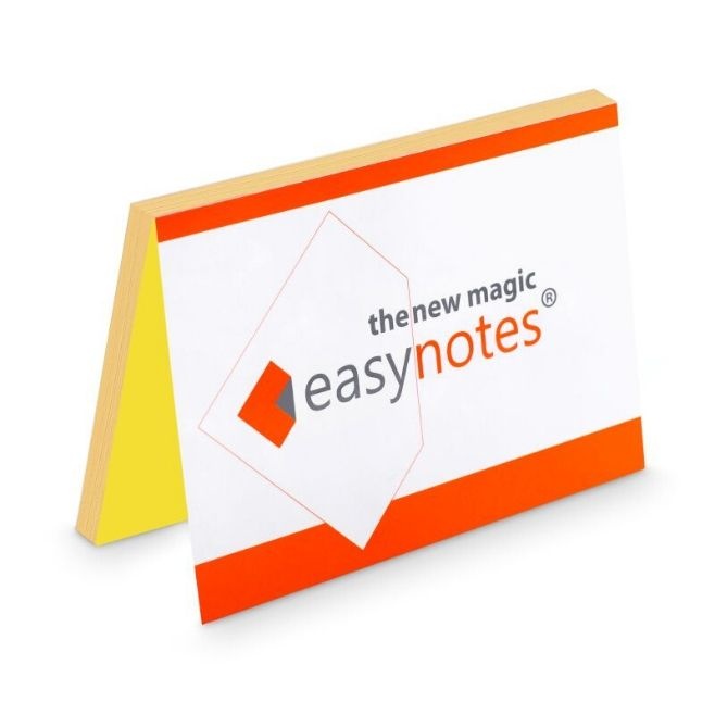 Logo trade advertising products image of: Electrostatic notepad, 100x70 mm