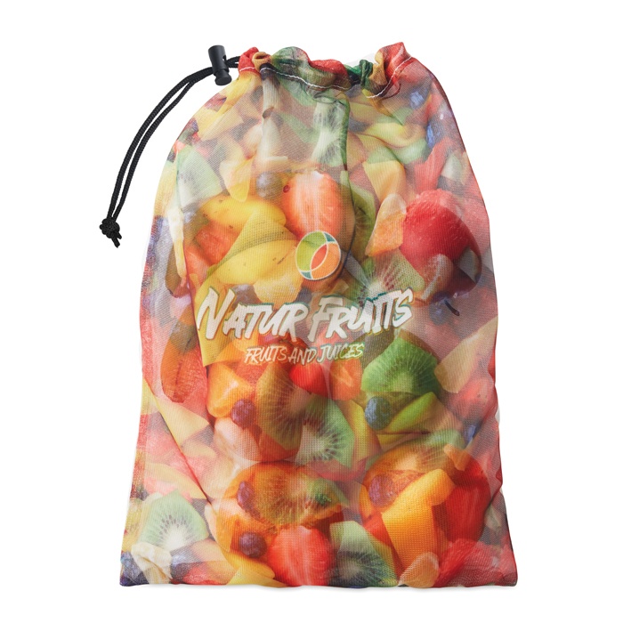 Logotrade promotional giveaway image of: Mesh RPET grocery bag