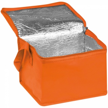 Logotrade business gifts photo of: Non-woven cooling bag - 6 cans, Orange