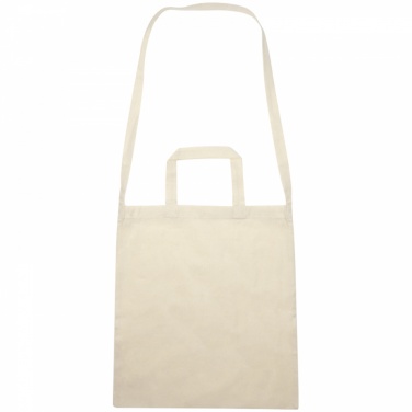 Logo trade corporate gifts picture of: Cotton bag with 3 handles, White