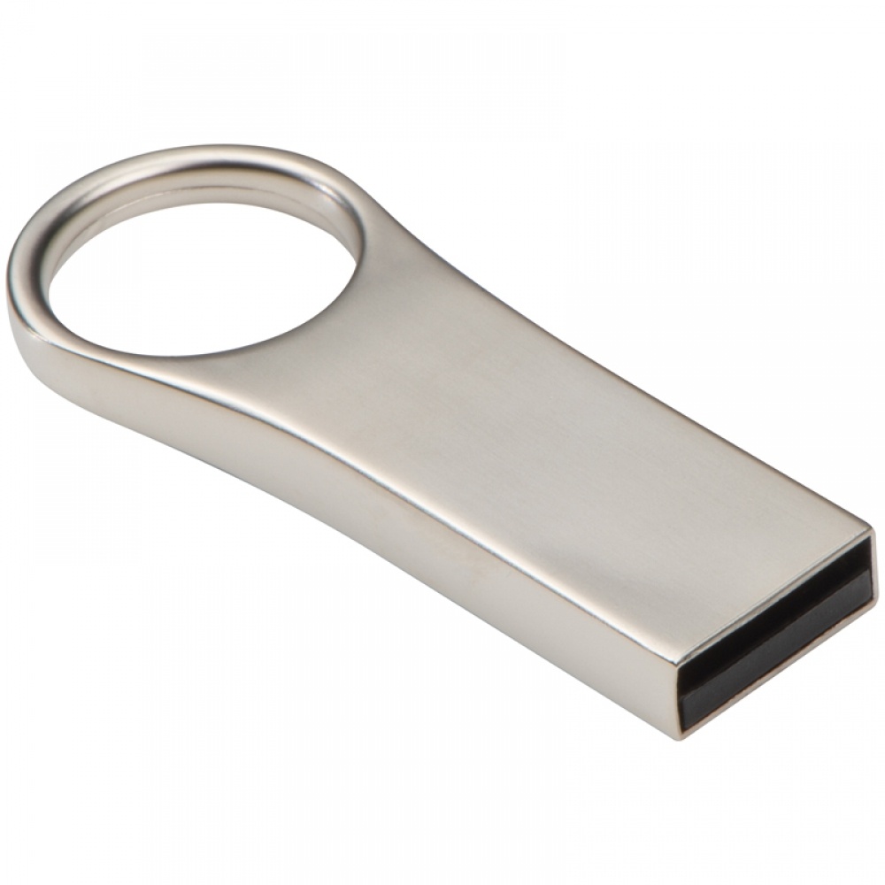 Logotrade promotional merchandise image of: Metal USB Stick 8GB, Grey