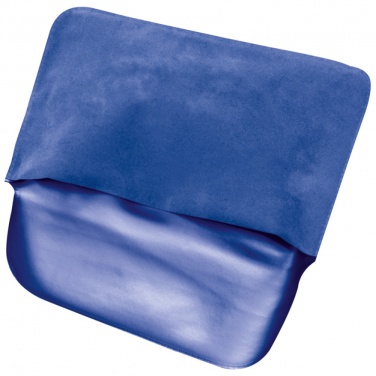 Logotrade promotional product image of: Inflatable soft travel pillow, Blue