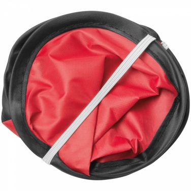 Logo trade promotional giveaways picture of: Foldable fan, Red