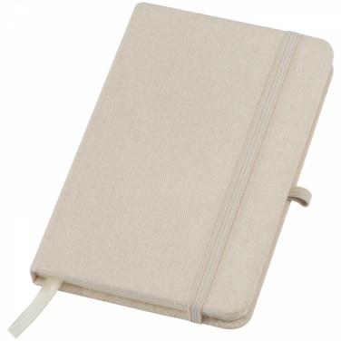 Logotrade business gifts photo of: Canvas notebook A6, Beige