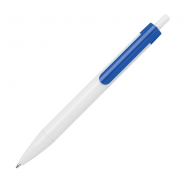 Logotrade advertising products photo of: Ballpen with colored clip, Blue