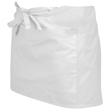 Logo trade promotional items picture of: Apron - small 180g Eco tex, White