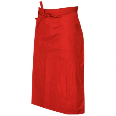 Logotrade promotional gift picture of: Apron - large 180 g Eco tex, Red