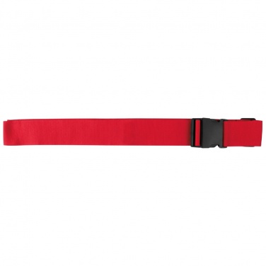Logotrade business gift image of: Adjustable luggage strap, Red