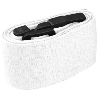 Logotrade business gift image of: Adjustable luggage strap, White