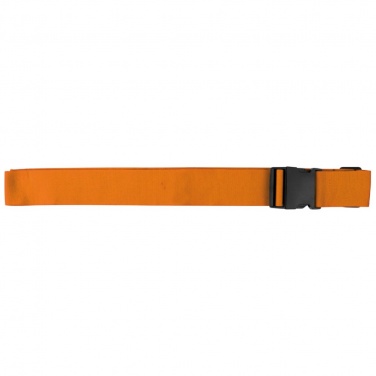 Logo trade promotional products picture of: Adjustable luggage strap, Orange