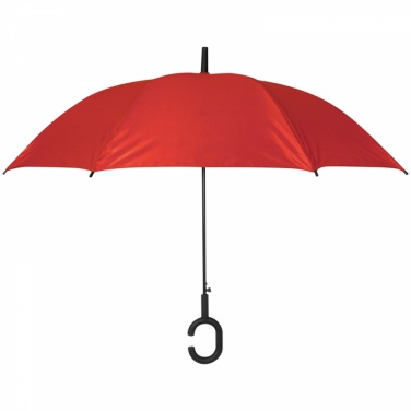 Logotrade business gift image of: Hands-free umbrella, Red