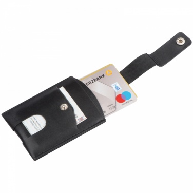 Logotrade business gift image of: RFID Card case, Black color