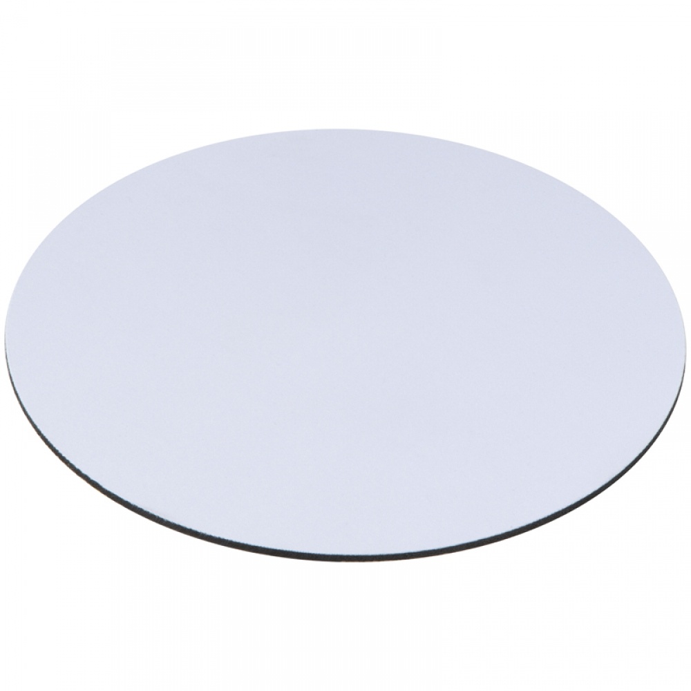Logotrade corporate gift picture of: Round mousepad, White