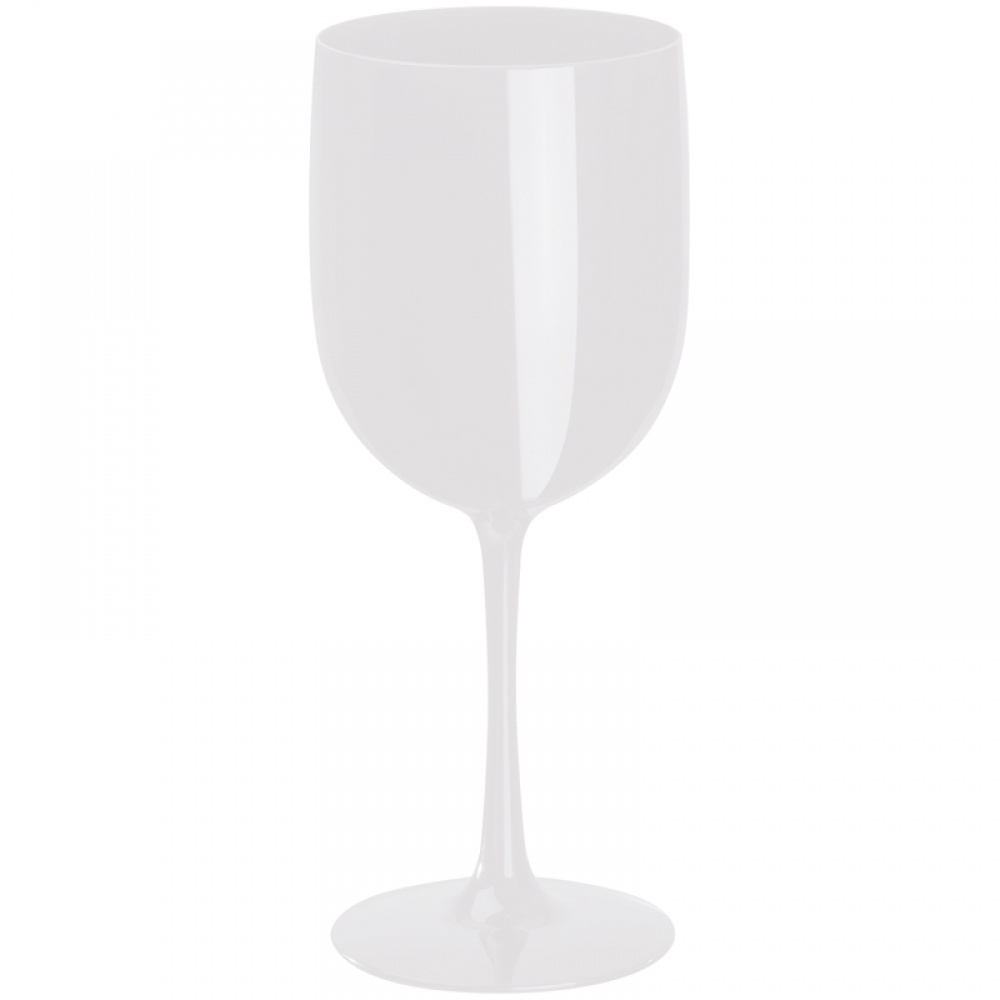 Logotrade promotional merchandise photo of: PS Drinking glass 460 ml, White