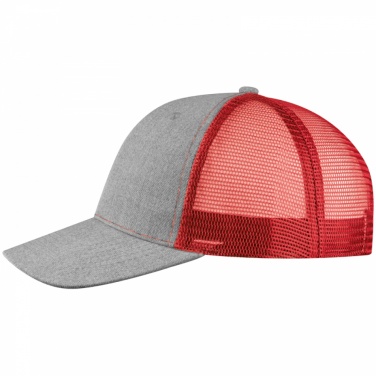 Logotrade promotional gift image of: Baseball Cap with net, Red