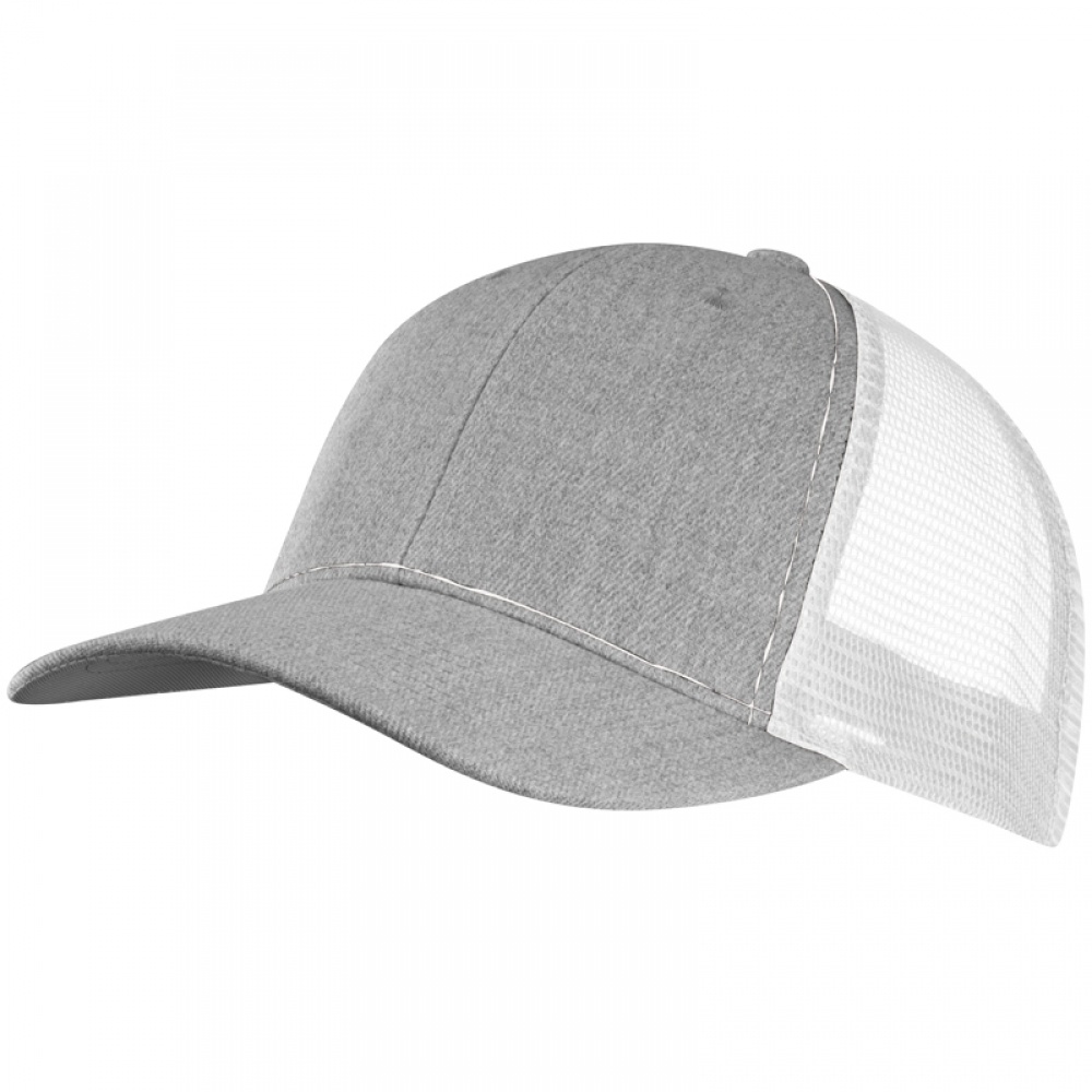 Logotrade promotional gift image of: Baseball Cap with net, White