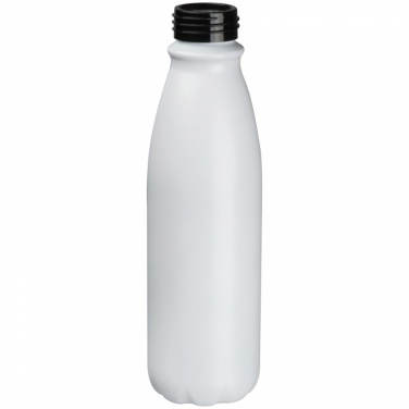 Logo trade advertising product photo of: Aluminium drinking bottle 600 ml, White