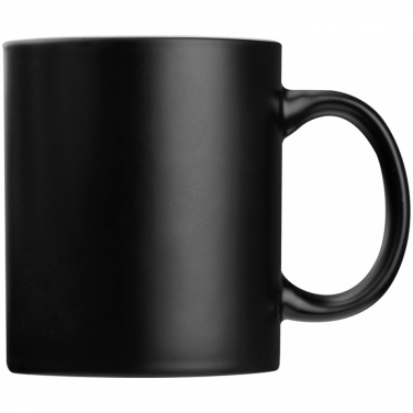 Logotrade advertising product image of: Black mug with colored inside, White